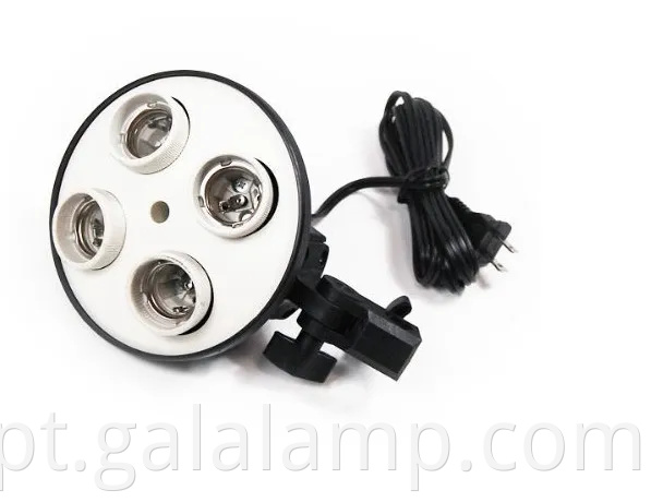 Kit de iluminação profissional de 50x70cm de 50x70cm com lâmpadas E27